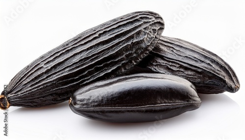 Wallpaper Mural tonka beans isolated on white background Torontodigital.ca