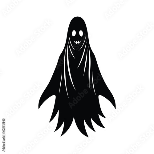 vector illustration of a ghost