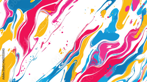 Elegant Acrylic Seamless Pattern on White Background for Designers and Creatives
