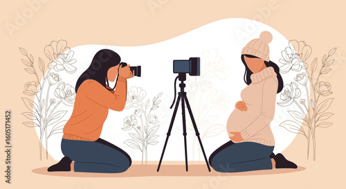 Maternity Photography Session Capturing The Precious Moments Of Expecting Mother