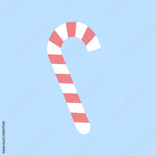 Christmas Candy Cane Isolat...