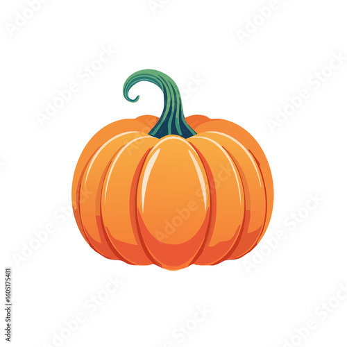 Pumpkin Icon Isolated on a Transparent Background