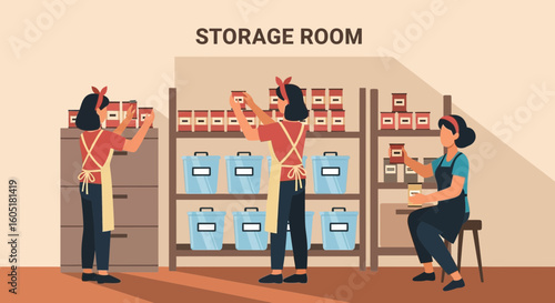 Teamwork In Pantry Management For Efficient Organization And Inventory Control