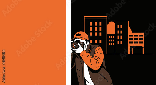 Urban Photographer Capturing City Views With Retro Style And Bold Color Palette