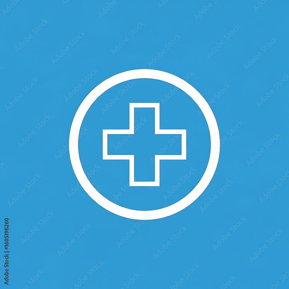 Obraz premium Medical Symbol Healthcare and Assistance