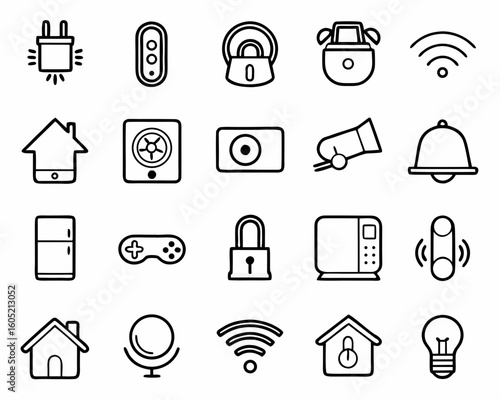 Smart Home & IoT Icon Sheet
