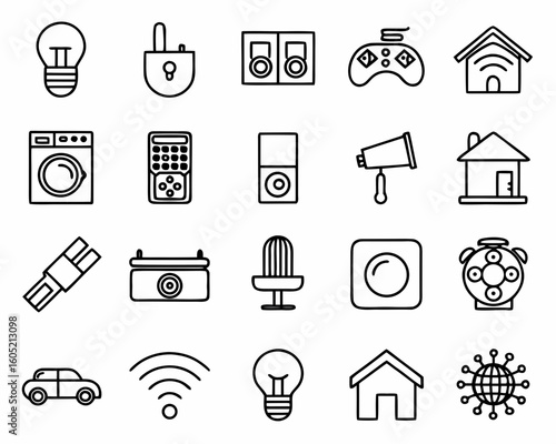 Smart Home & IoT Icon Sheet
