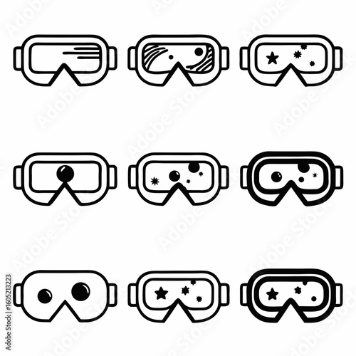 ski goggles, ski mask, snow goggles, ski gear, winter sports equipment, cold weather accessories, protective eyewear, ski outfit, winter activities, outdoor recreation
