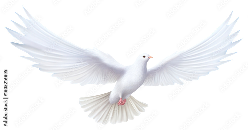 Fototapeta premium PNG Dove border bird clouds white.