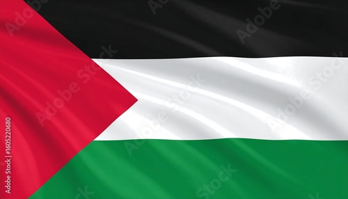 Palestinian flag waving (1)