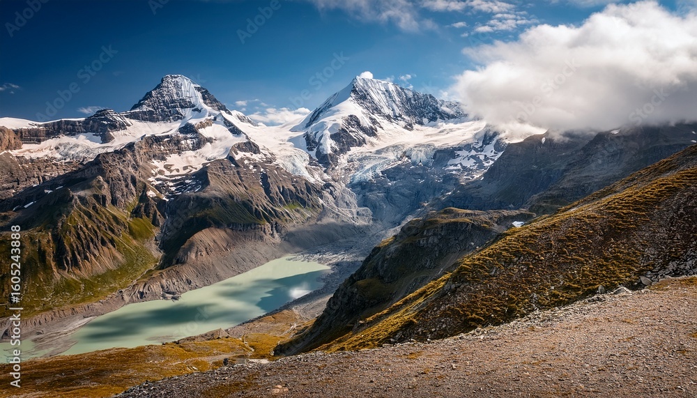 Obraz premium grossglockner the highest mountain of austria carinthia