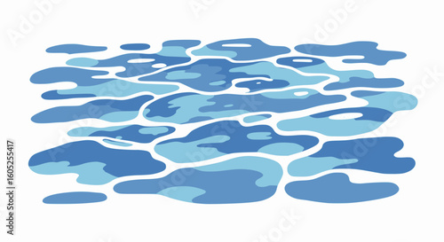 Abstract water surface. Vector illustration. EPS version.