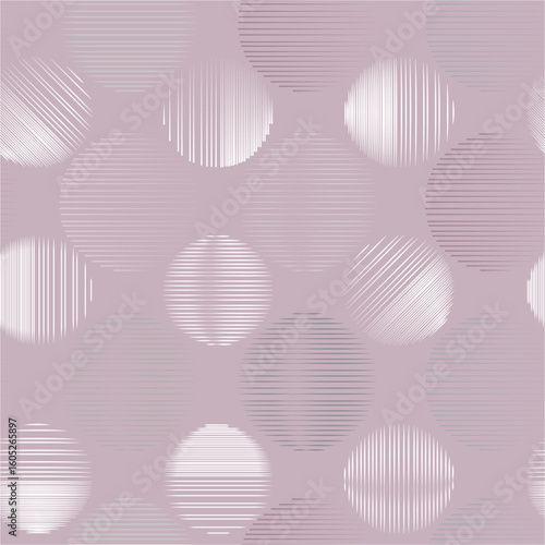 a pattern of floral elements in a Scandinavian style without a background
