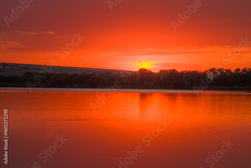Wallpaper Mural A body of water with trees in the background Torontodigital.ca