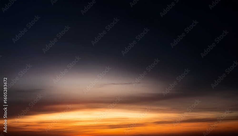 Obraz premium abstract black sunset gradient background dramatic night sky texture for design