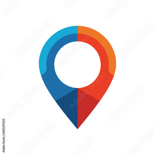 Colorful Location Pin Icon. Vibrant map pointer graphic with a modern design. This multi-hued emblem symbolizes navigation, journey, and discovering new destinations. Free Download Colorful Location Pin Icon. Vibrant map pointer graphic with a modern design. This multi-hued emblem symbolizes navigation, journey, and discovering new destinations. - GFXLoad