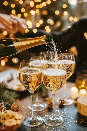 Celebrate With Sparkling Wine and Festive Treats During Winter Gatherings in ...