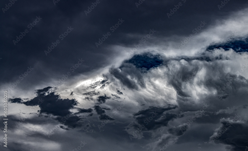 Naklejka premium storm clouds