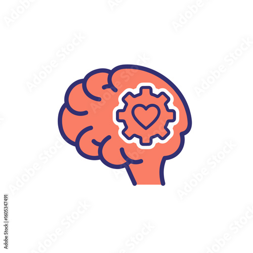 Inclusive Workplace Brain Icon