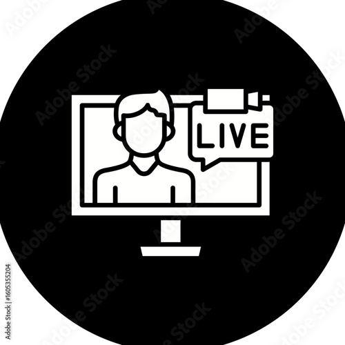 Live Stream Icon