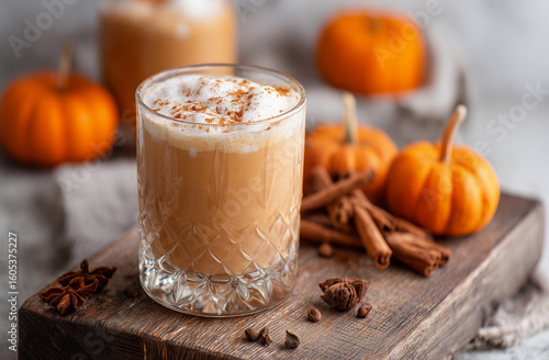 Seasonal beverages, fall, coffee and chai drinks