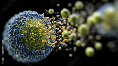 Visualization of Liposomal Drug Delivery Releasing its Payload to a Cell