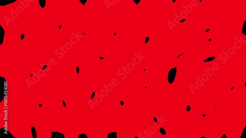 Dynamic white question marks fill the black screen. Stock video of confusion and questions in 4K with alpha channel, for smooth transitions in quiz videos.