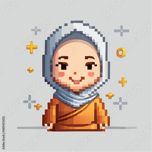 portrait of a women monk