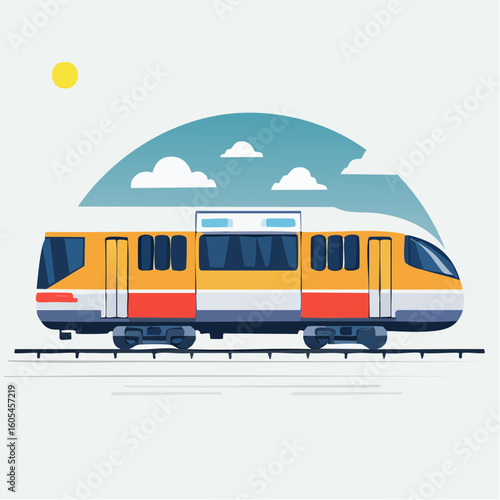 train on the station