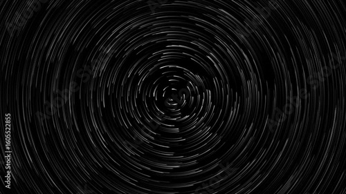 Star Trail Animation in Night Sky

