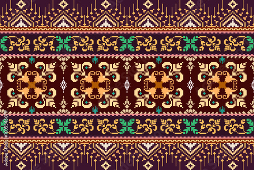 Seamless, beautifully arranged patterns, ideal for creating luxurious wallpaper, textiles, clothing, bed sheets and interior decorations.
