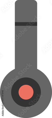 Minimalist Thermometer Icon