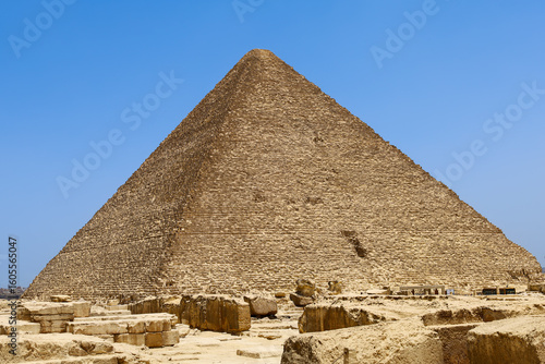 Egyptian pyramids in Giza a wonder of the world