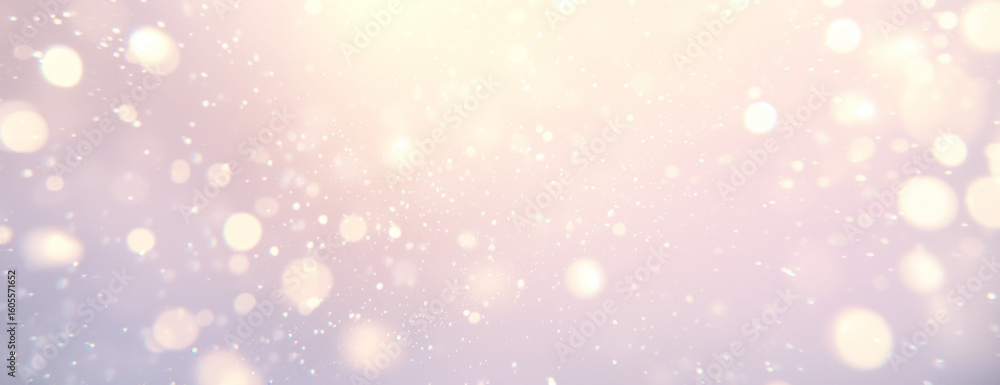 Obraz premium PNG Background with white bokeh lights blurred atmosphere outdoors.