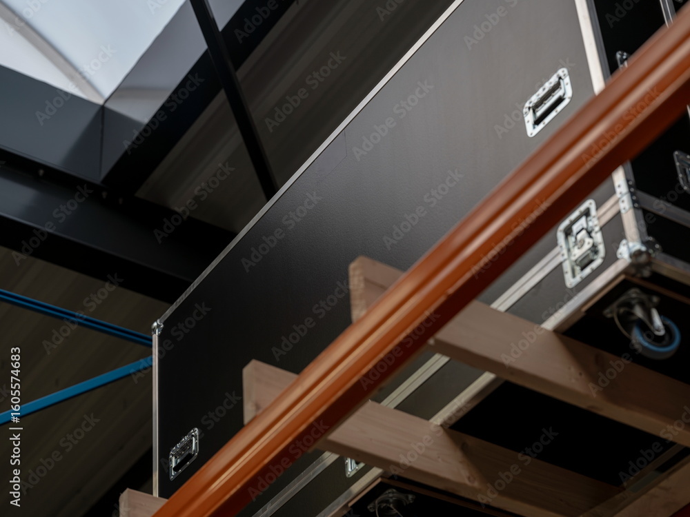 Fototapeta premium Flight Case Storage Systems