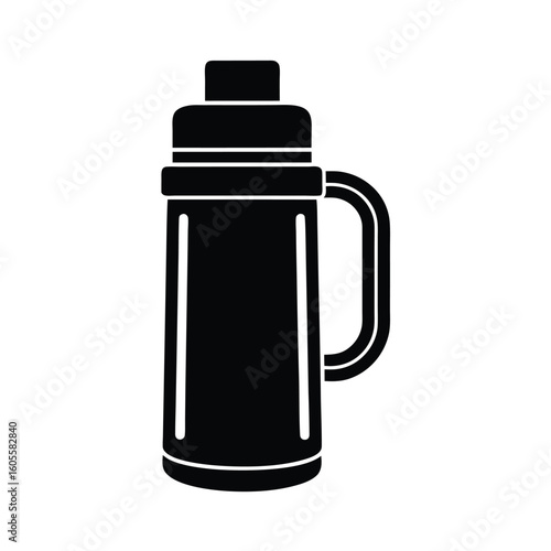 Thermos Mug Icon Vector Illustration