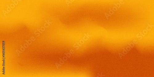 Black brown orange yellow abstract background. Color gradient, ombre. Spots. Fire, burn, burnt effect. Or horror, a creepy concept. Light. Glow. Dirty, rough, dust, grainy, grungy texture.