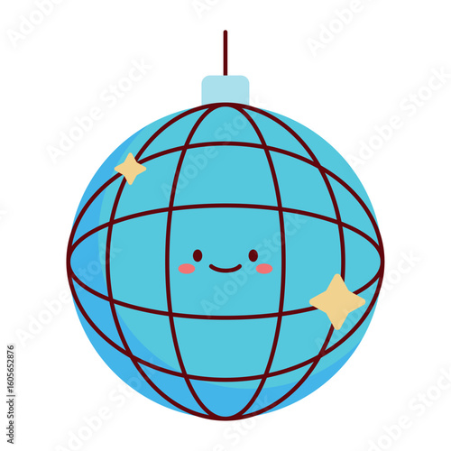 Flat Disco Ball Icon Design