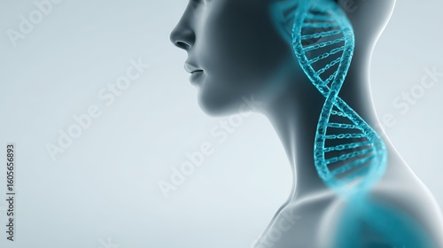 DNA Helix Structure, Human Anatomy, Science, Medical