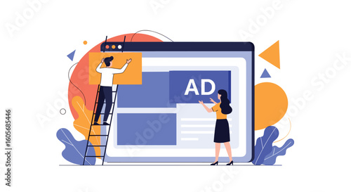 Digital advertising strategy development and implementation for business growth