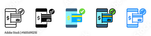 Payment icon multiple style 