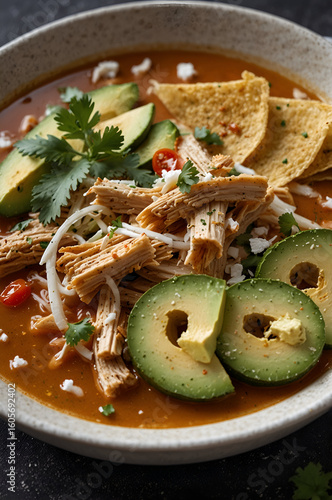 Rich Mexican Tortilla Soup