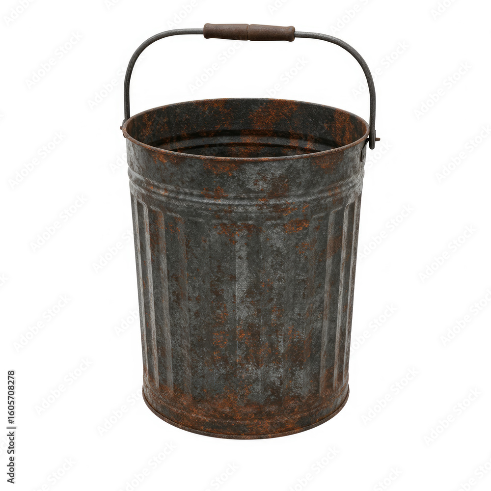 old metal bucket old metal bucket