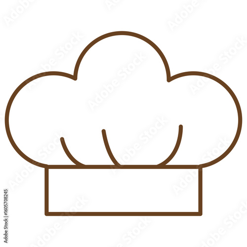 Chef Hat Cooking Accessory Vector