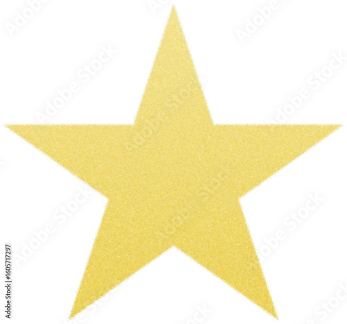gold star with texture