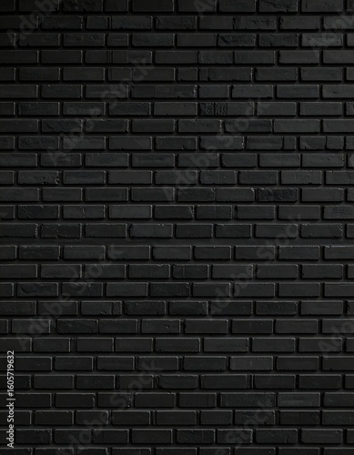 Dark brick wall texture