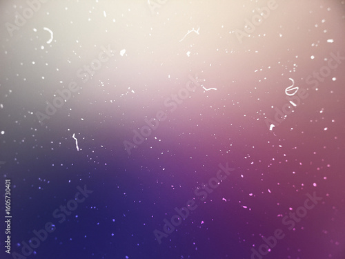 Wallpaper Mural Abstract gradient background with purple, white, and blue hues, featuring dust particles and scratches for a textured effect. Torontodigital.ca