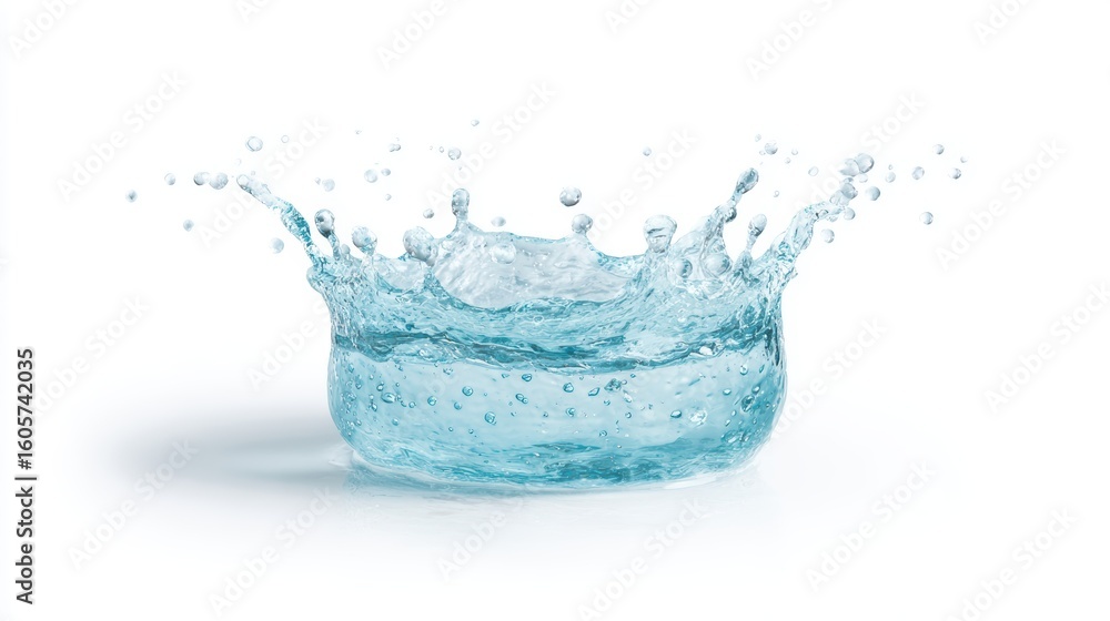 Water Splash High Speed Photography - Clean Purity Refreshment Water Splash High Speed Photography - Clean Purity Refreshment