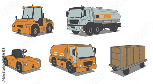 Commercial Vehicles Illustration