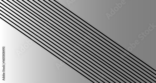 Hipster abstract background with diagonal lines. Abstract geometric black seamless pattern.